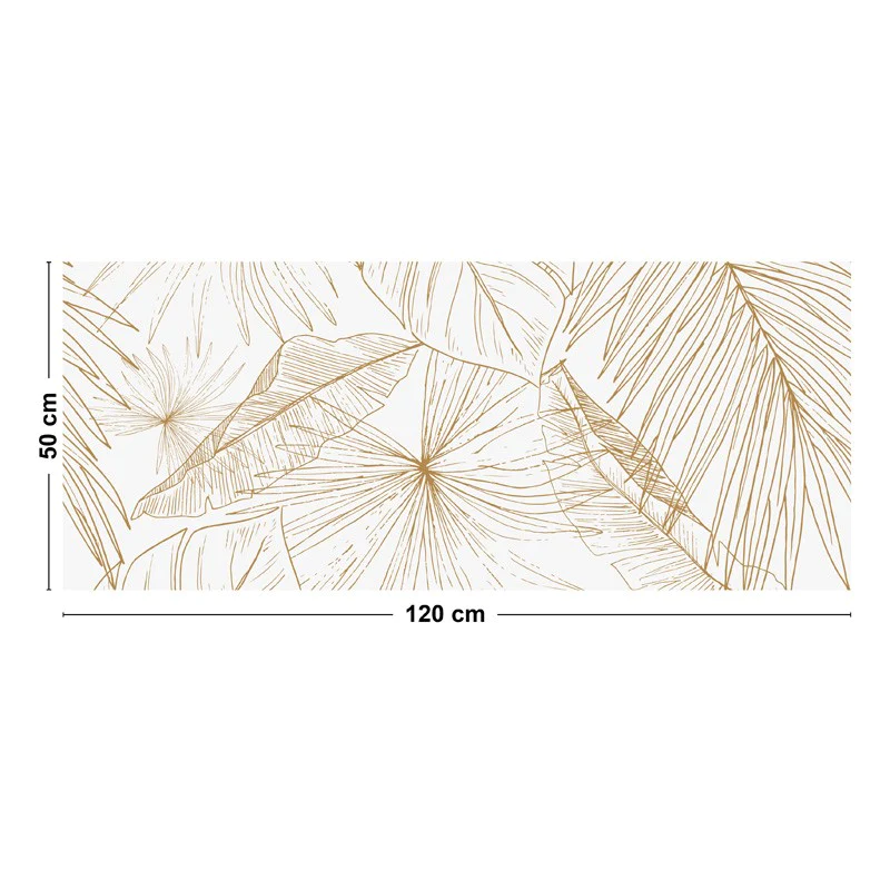 Crédence cuisine Crédence ALU L120xH 50cm - LÄMNAR KOLA 99deco