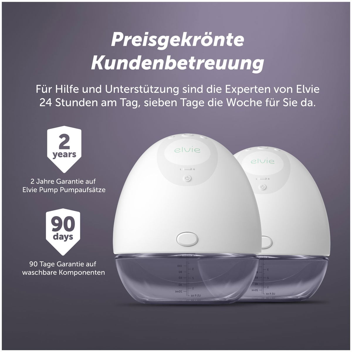 elvieelvie   Pump Doppel Milchpumpe elektrisch