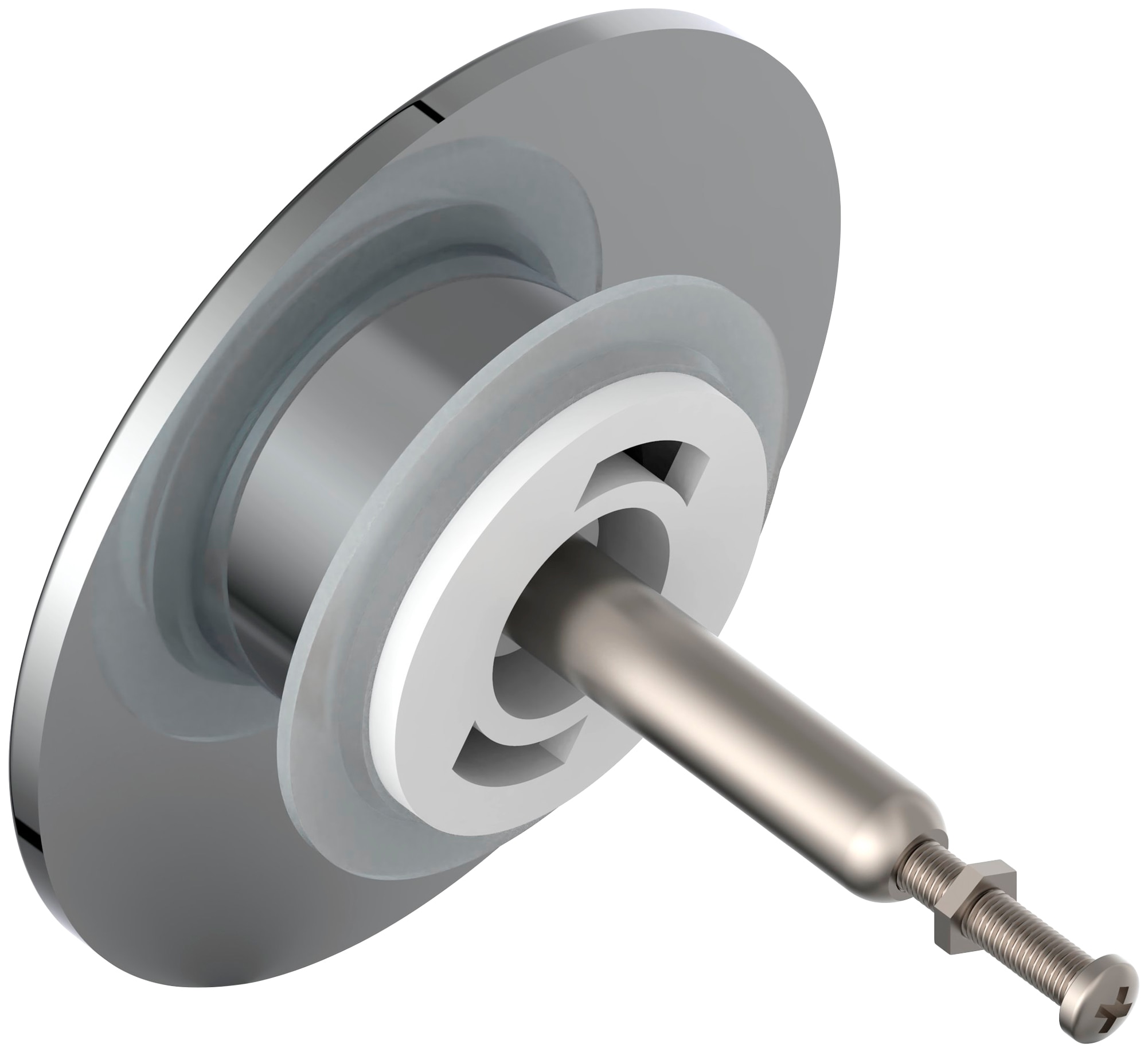 Kirchhoff Badewannenstöpsel universal, Chrom