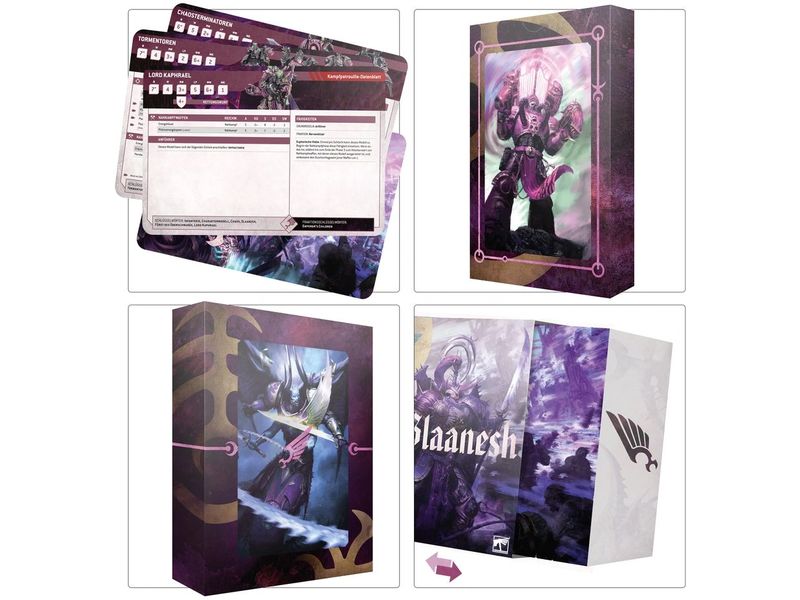 Games Workshop Starterset Warhammer 40.000 Champions des Sl Warhammer 40.000, Champions des Slaanesh: Armeeset der Emperor's Children (Deutsch) - Bausatz
