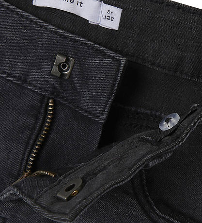 Name It Shorts - NkfRose - Dark Grey Denim