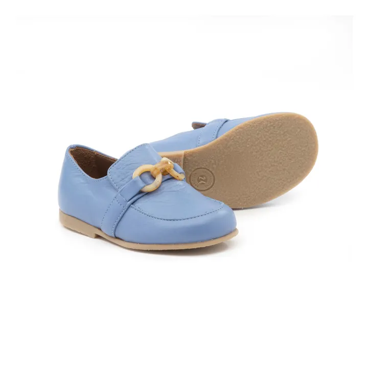 Pèpè Mocassins Cuir | Bleu