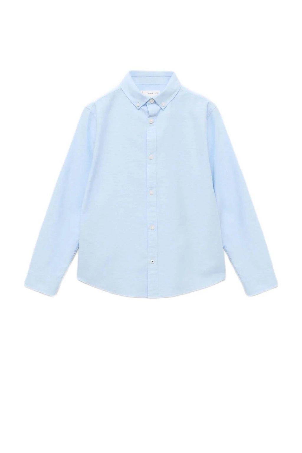 Mango Kids overhemd lichtblauw