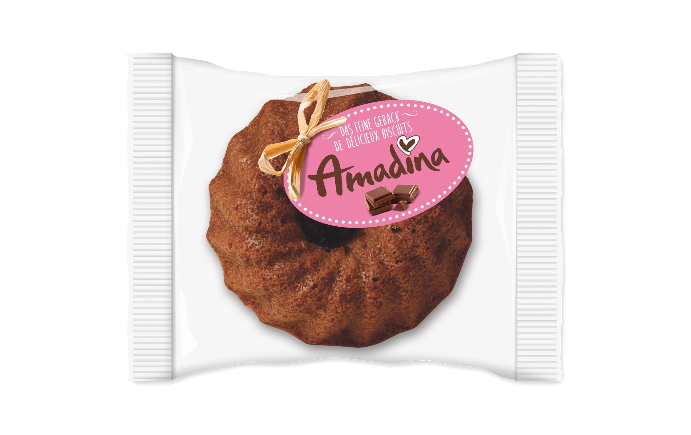 Amadina Gugelhöpfli au Chocolat 45 gMini Kuchen mit Schokolade