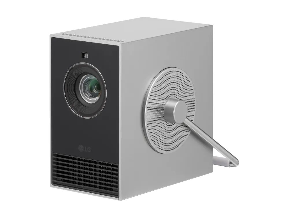 LG HU710PB Cinebeam Qube mobil laserprojektor 500 ANSI lumen