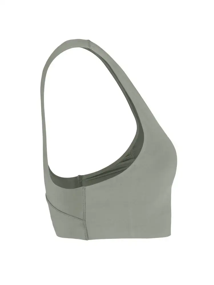 Craft Collective Padded Sport BH Grijs/Groen