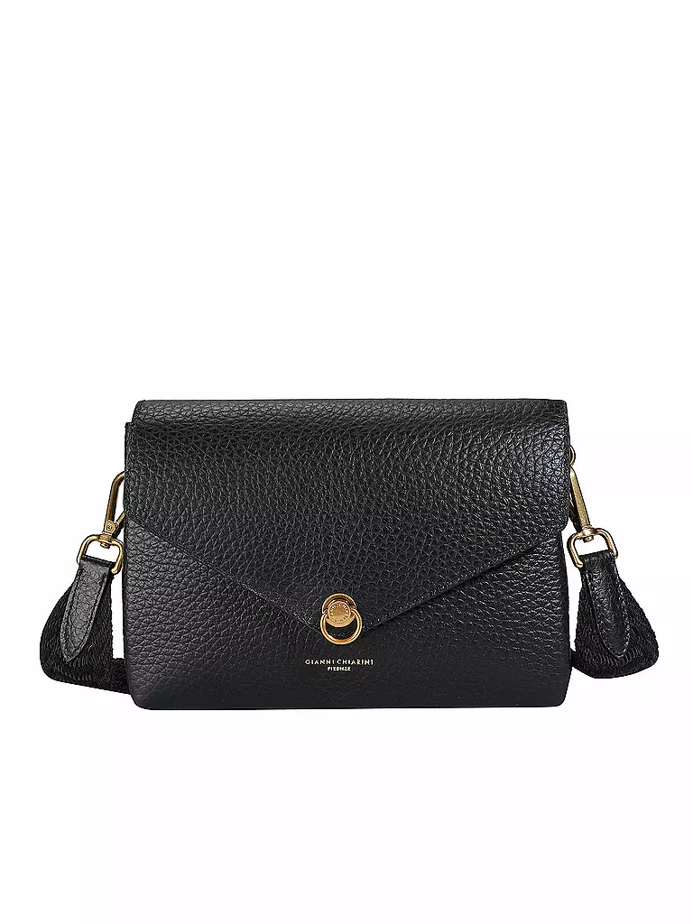 GIANNI CHIARINI Ledertasche - Umhängetasche CORALLO schwarz