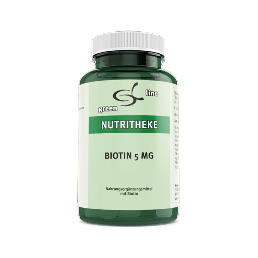green line NUTRITHEKE green line NUTRITHEKE BIOTIN 5 MG