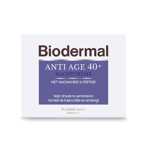 Combiset Biodermal Anti Age 40  Gezichtsverzorgingsroutine - Dag- en Nachtcrème - 2 stuks