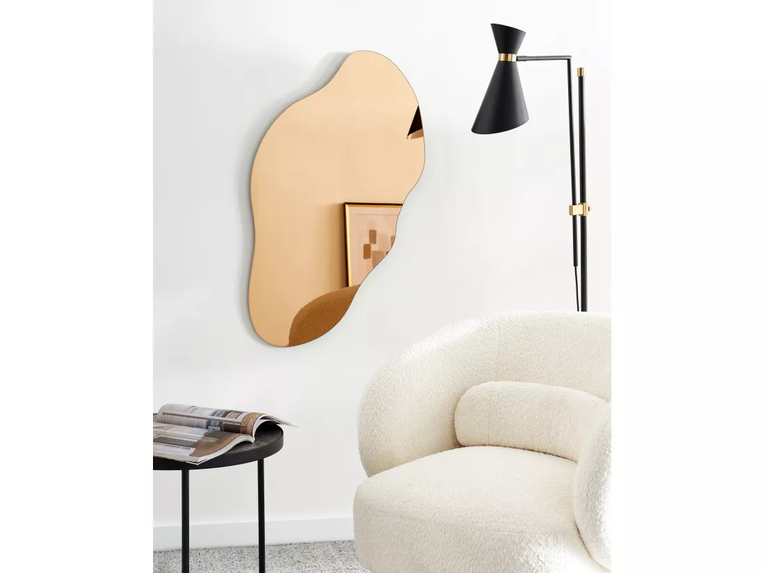 Miroir ASSIGNY 46 cm 92 cm Marron