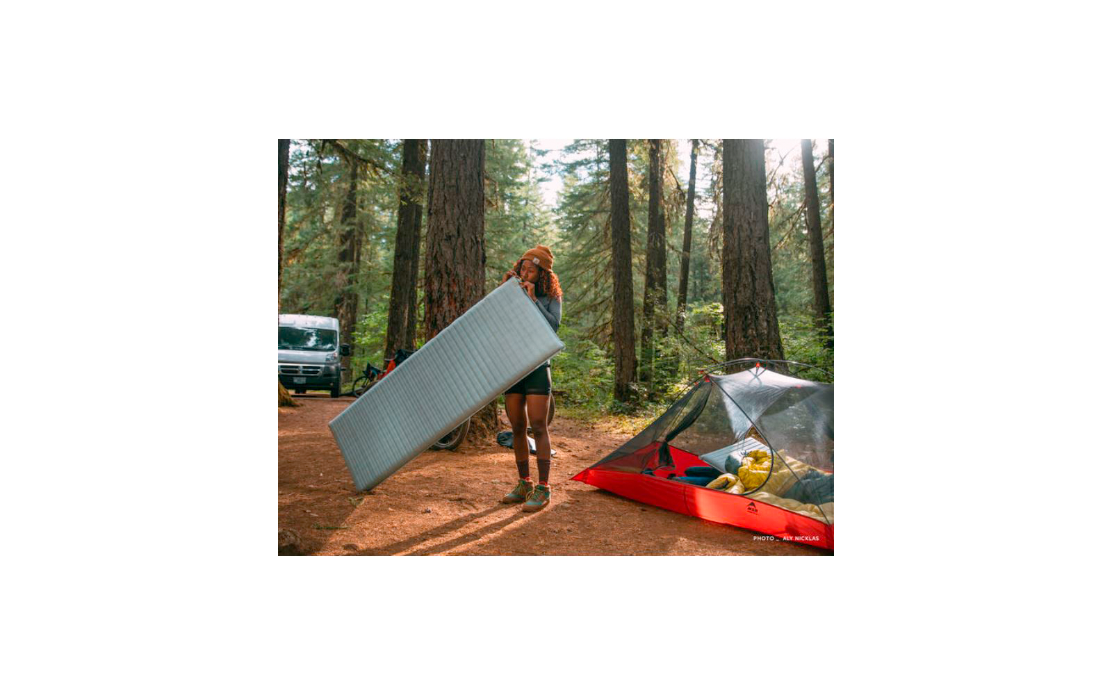 Therm-a-Rest NeoAir Topo Print Isomatte regular 183 x 51 cm