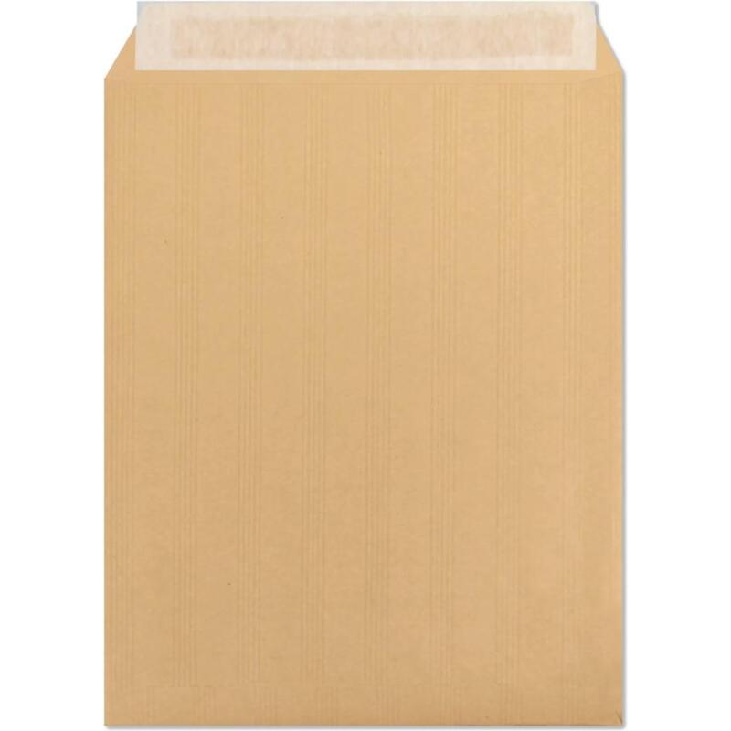 Paquet de 5 Pochettes Kraft Adour Brun 260x330mm - Auto-Adhésives - 90g/m2 - Brun