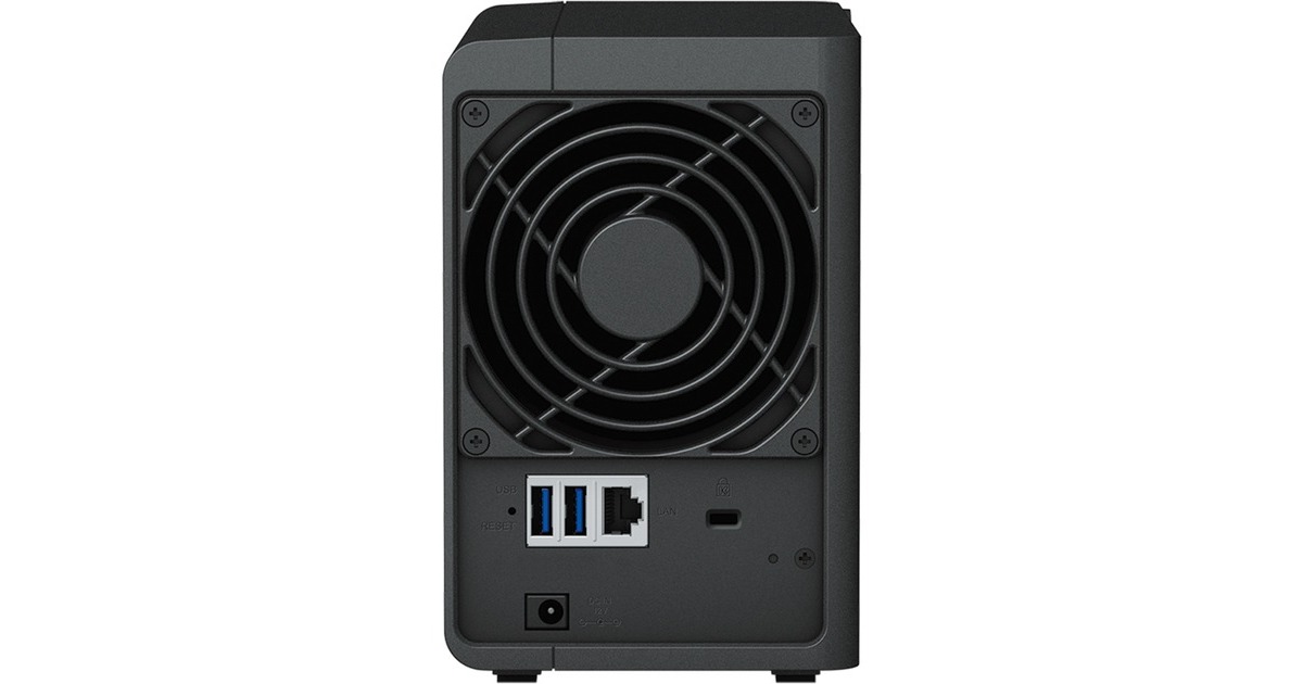 SynologyDiskStation DS223 nas  (Zwart, 1x 1GbE LAN, 3x USB 3.2 Gen 1)