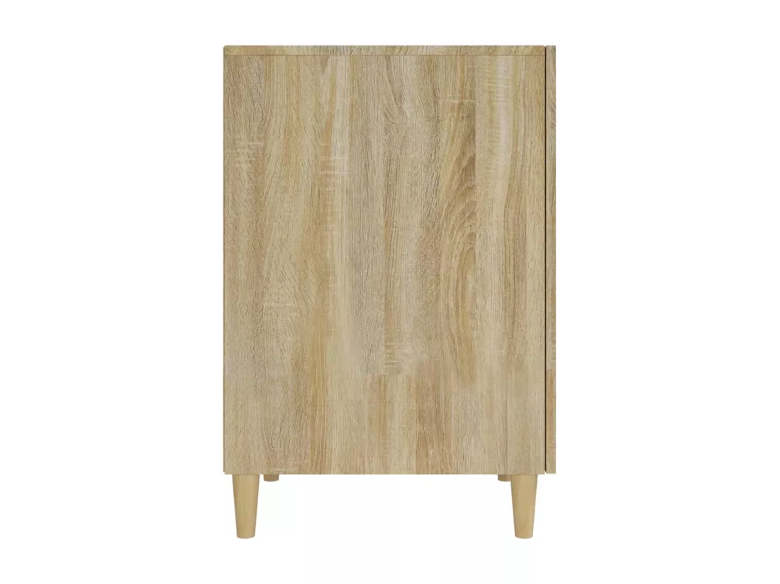 Bureau Chêne sonoma 140x50x75 cm Bois d'ingénierie