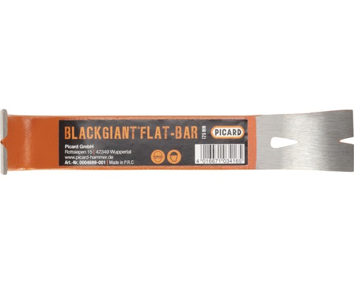 Nagelijzer plat Picard BlackGiant 175 mm
