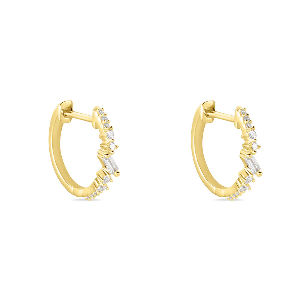 Créoles Joy Or Jaune Diamant