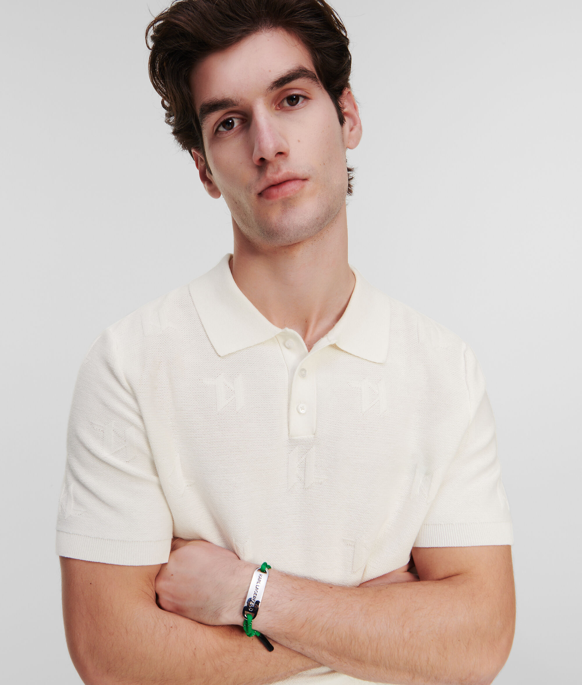 POLO TRICOTÉ KL MONOGRAM