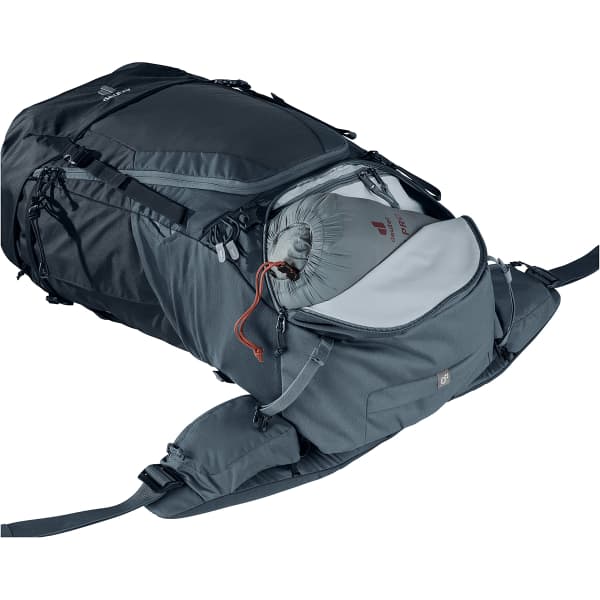 Sac à dos randonnée DEUTER FUTURA AIR TREK 60 + 10 BLACK/GRAPHITE