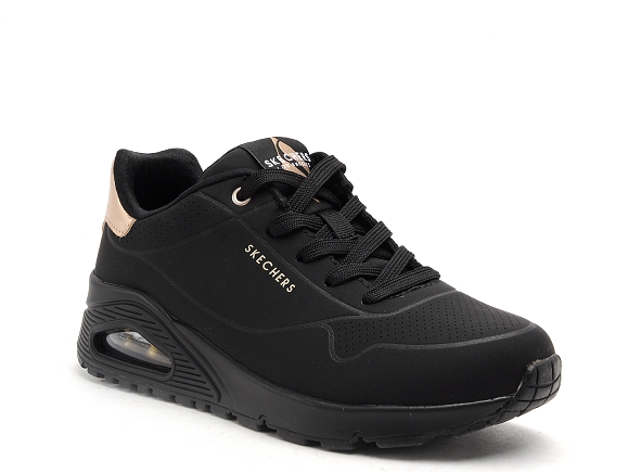 Skechers basses femme 177094 noir