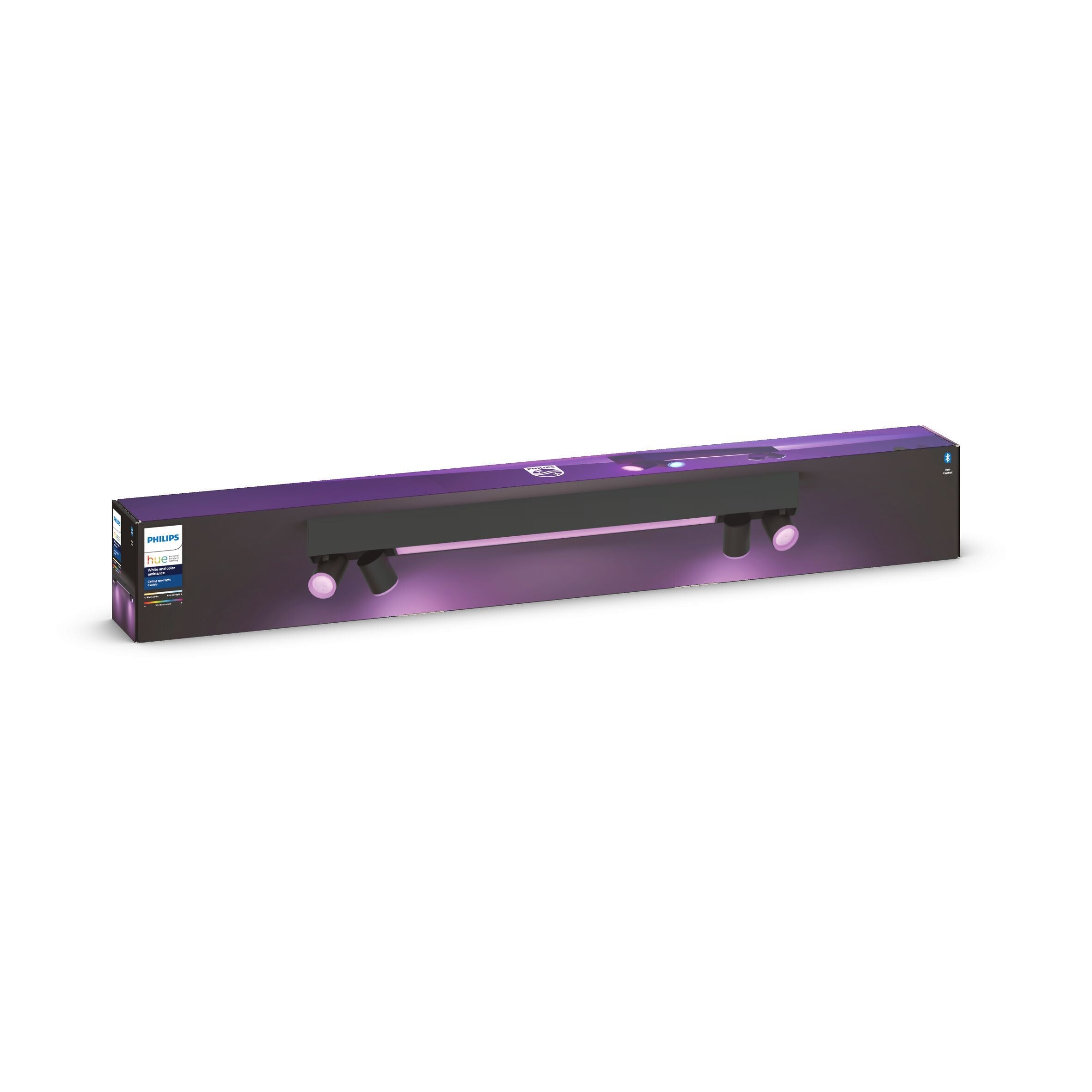 LE_HUE WACA Centris Spot schwarz_2flg - Schwarz / B: 99.0 cm x T: 8.5 cm x H: 12.7 cm