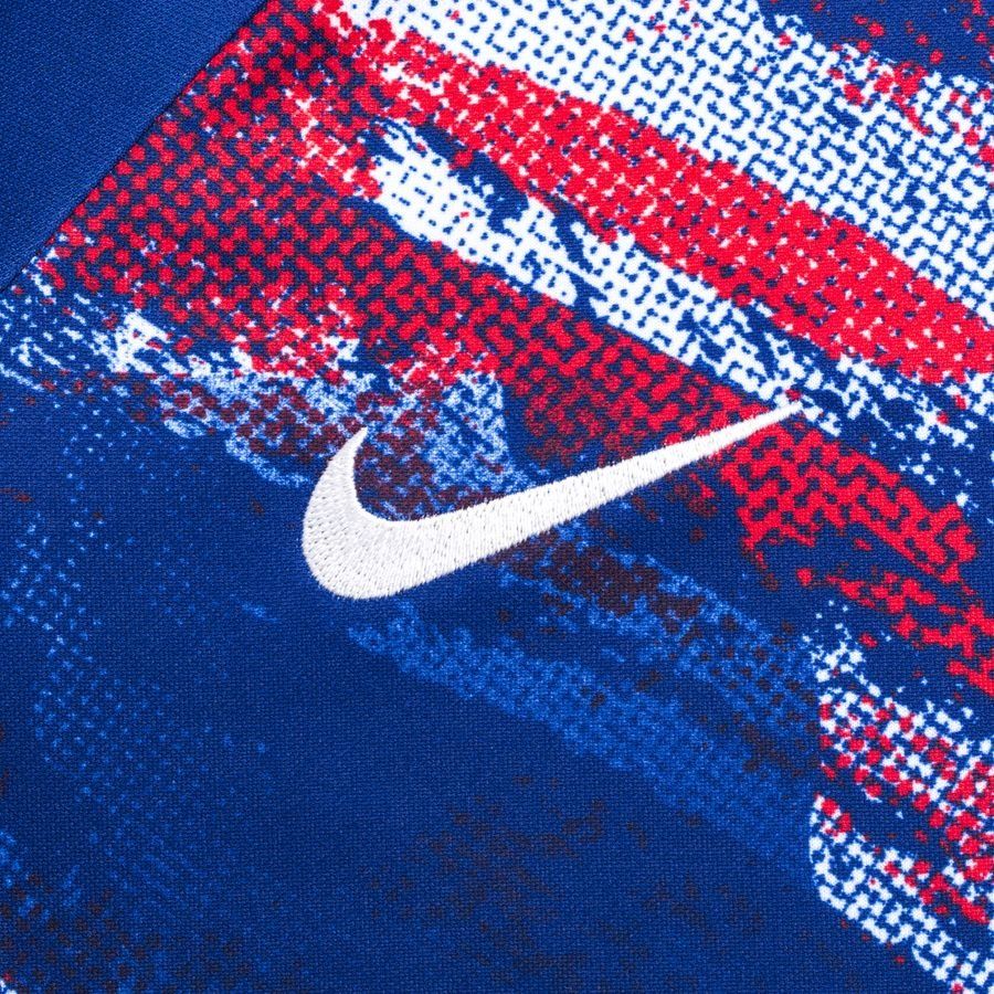 Norvège T-shirt d'Entraînement Dri-FIT Avant-Match Coupe du Monde Féminine 2023 - Global Blue/Blanc Femme