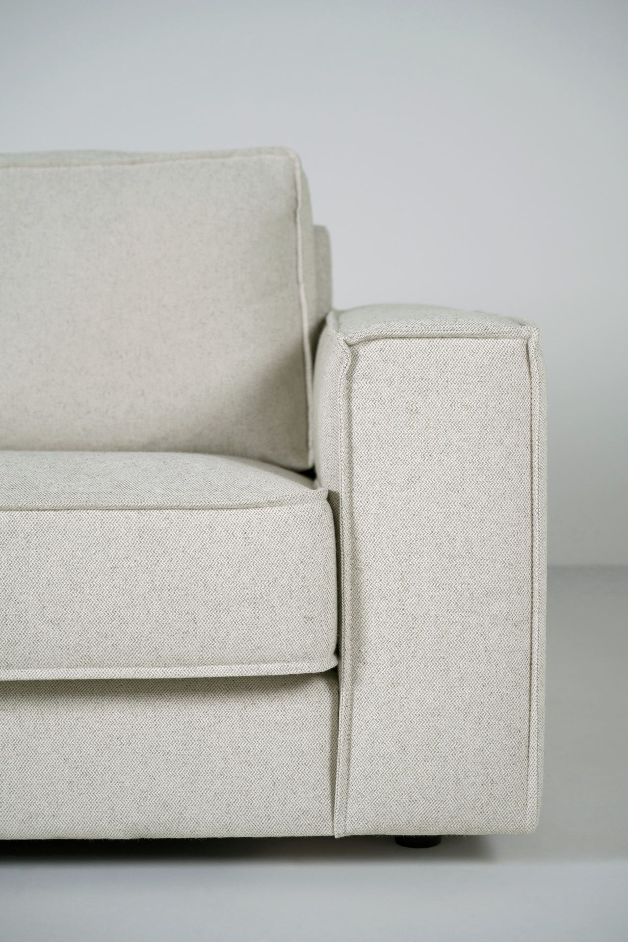 3 seter sofa natur - 222x95x79 cm