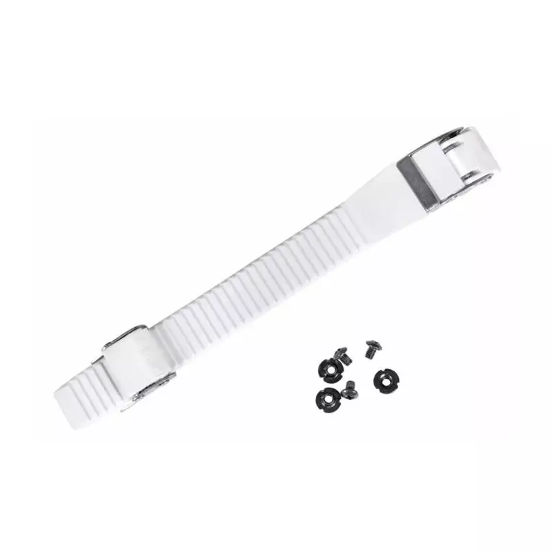 Boucle de serrage POWERSLIDE Classic Buckle Set incl. Receptor 18cm White