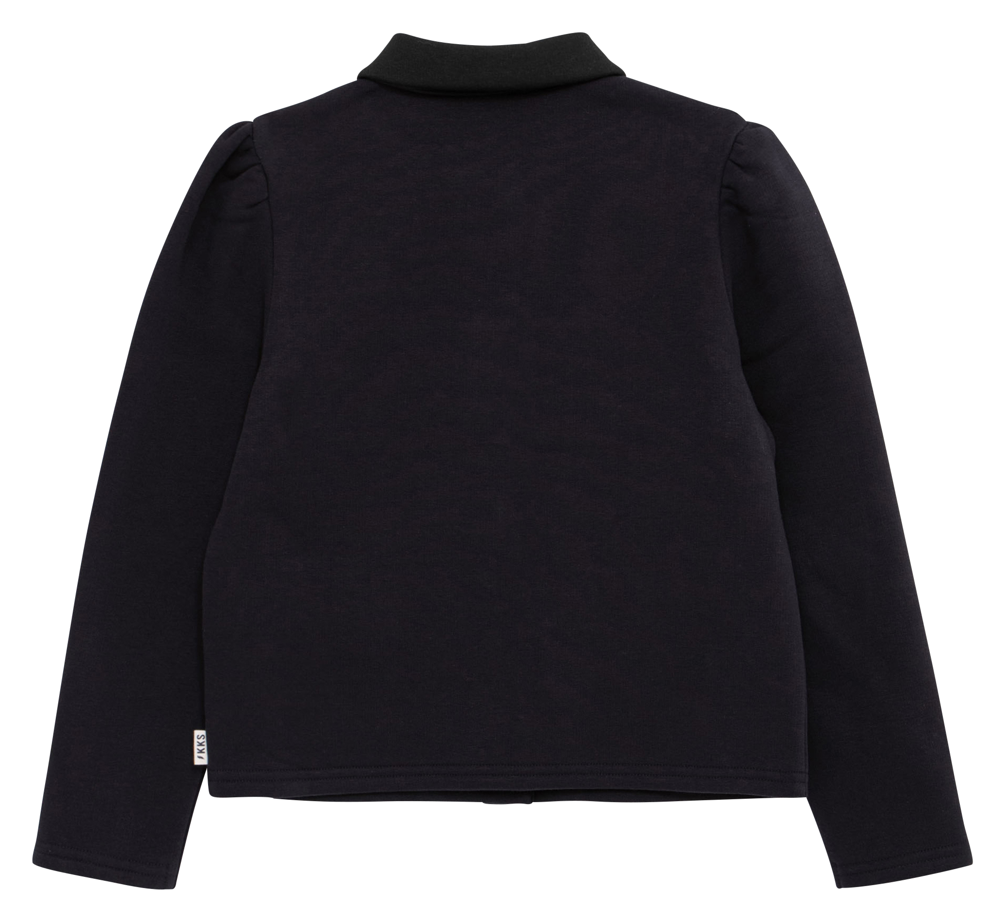 Cardigan droit en coton mélangé | Bleu