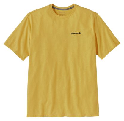T-Shirt Patagonia P-6 Logo Responsibili-Tee Jaune