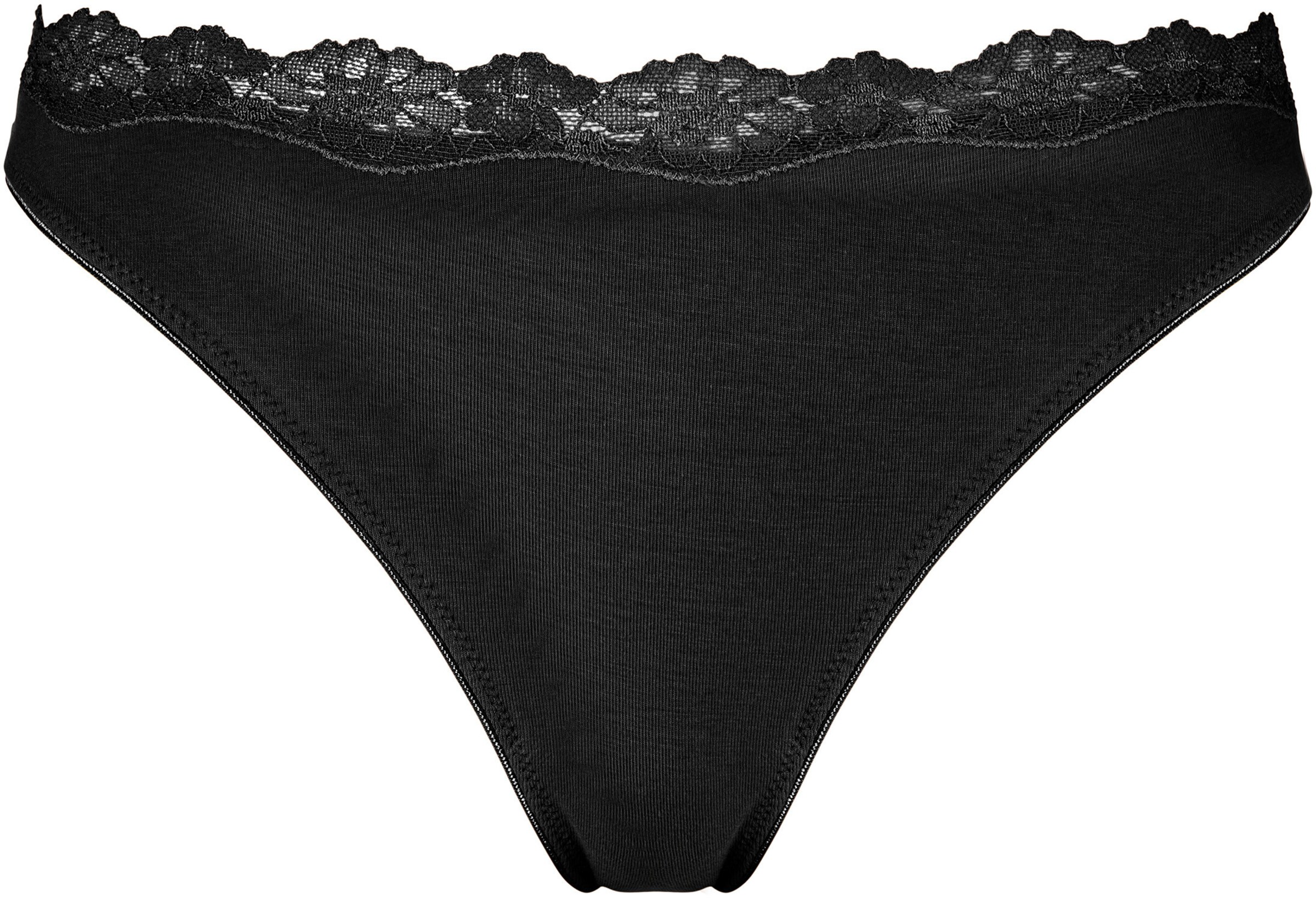 LASCANA String in beige, schwarz, weiß