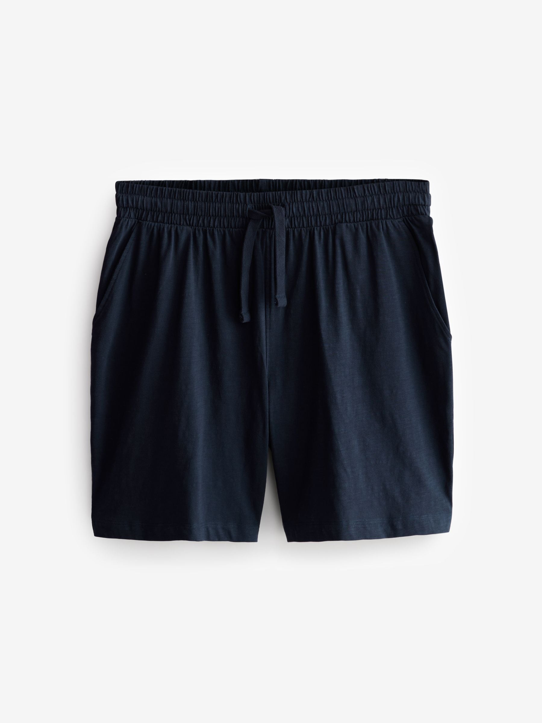 Blauw/paars - Korte jersey pyjama's verpakking van 2