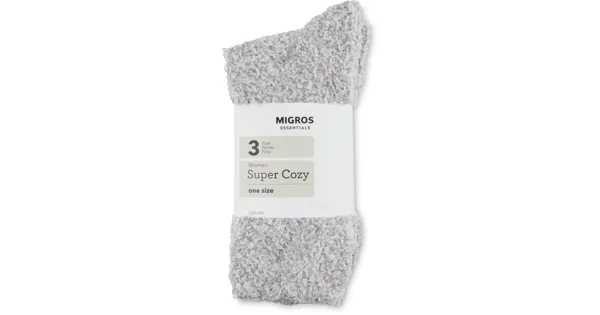 Essentials Damen-Socken Super Cozy