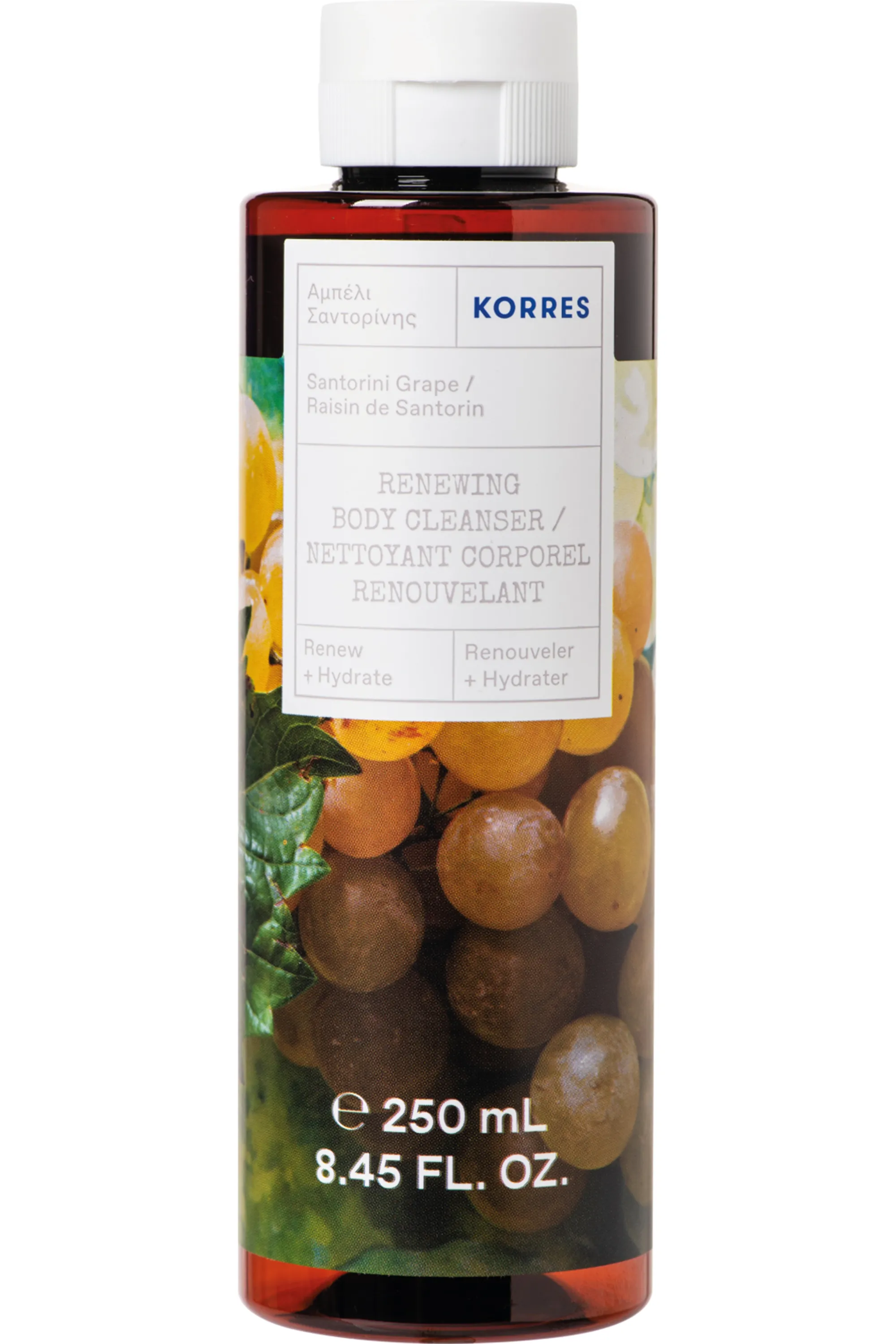 Korres Gel douche Vignes de Santorin-250 ml