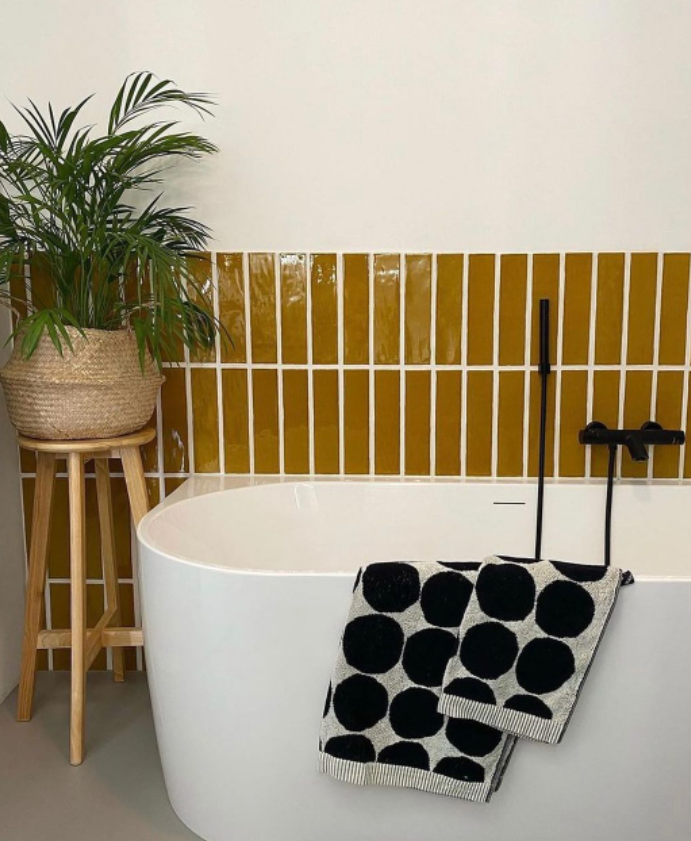 Saniclear Nero handdouche zwart messing
