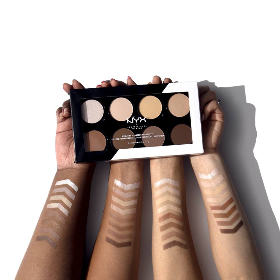 NYX Professional Makeup Contour & Highlight Pro Palette 21,6g