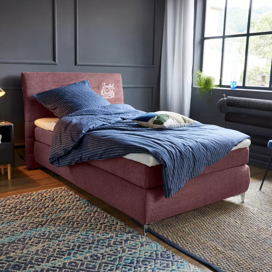 Boxspringbett Soft Lines 140 x 200 cm