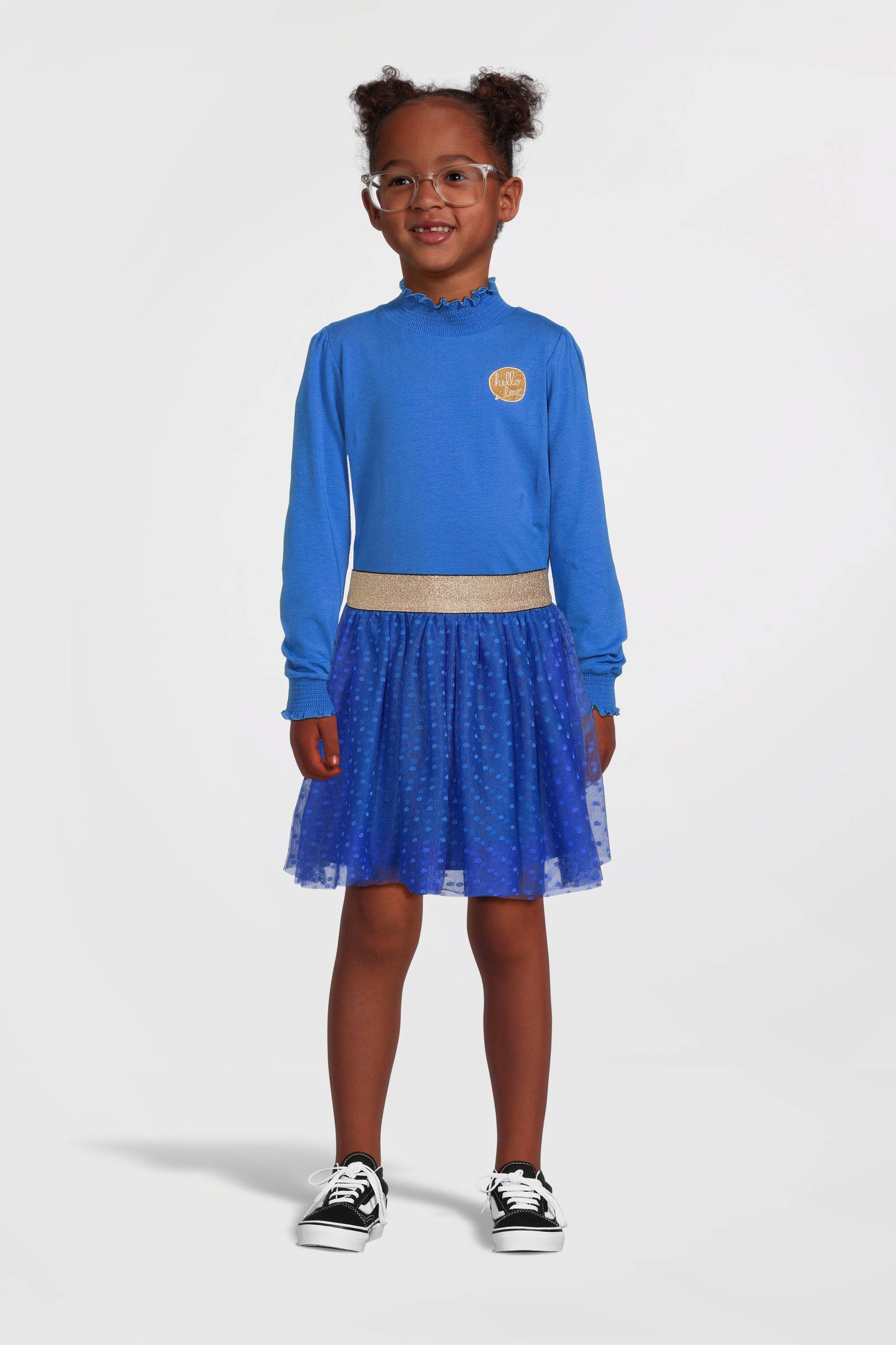 Moodstreet a-lijn rok blauw