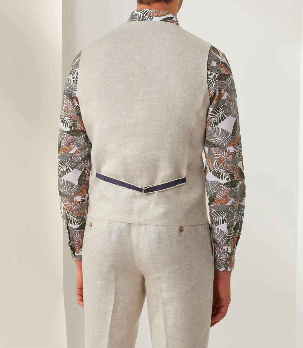 Gilet ville beige 
