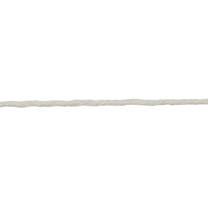 Fil de coton blanc Diall ø1.2 mm, 60 m