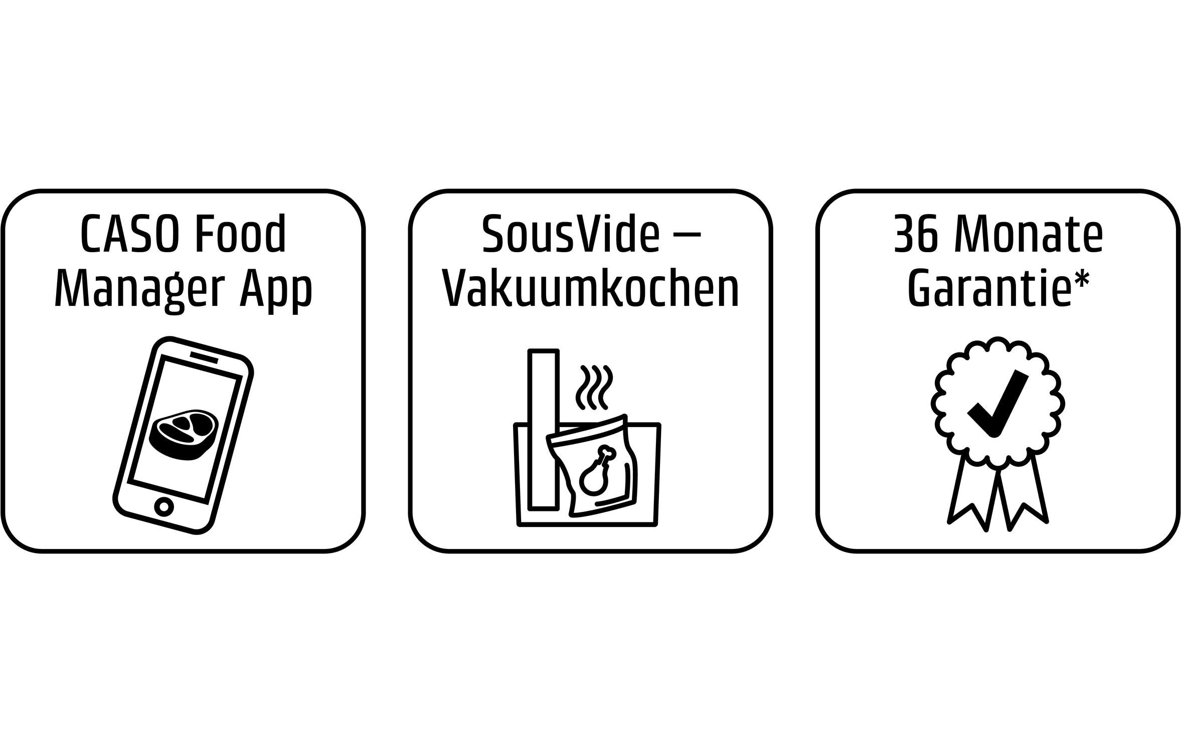 Vakuumiergerät HC 170 SchwarzAutomatisches Vakuumiersystem