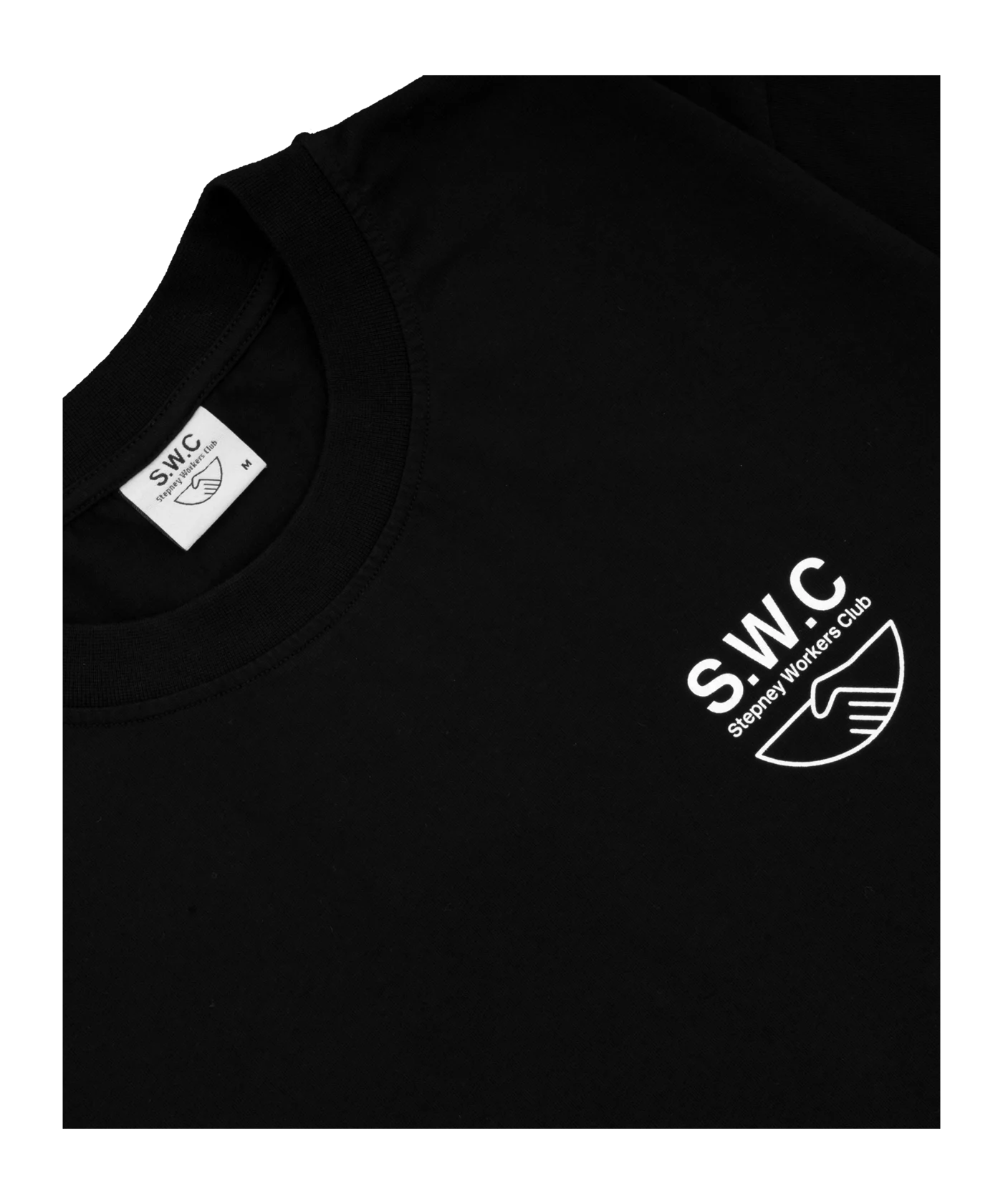 Stepney Handshake T-Shirt Schwarz