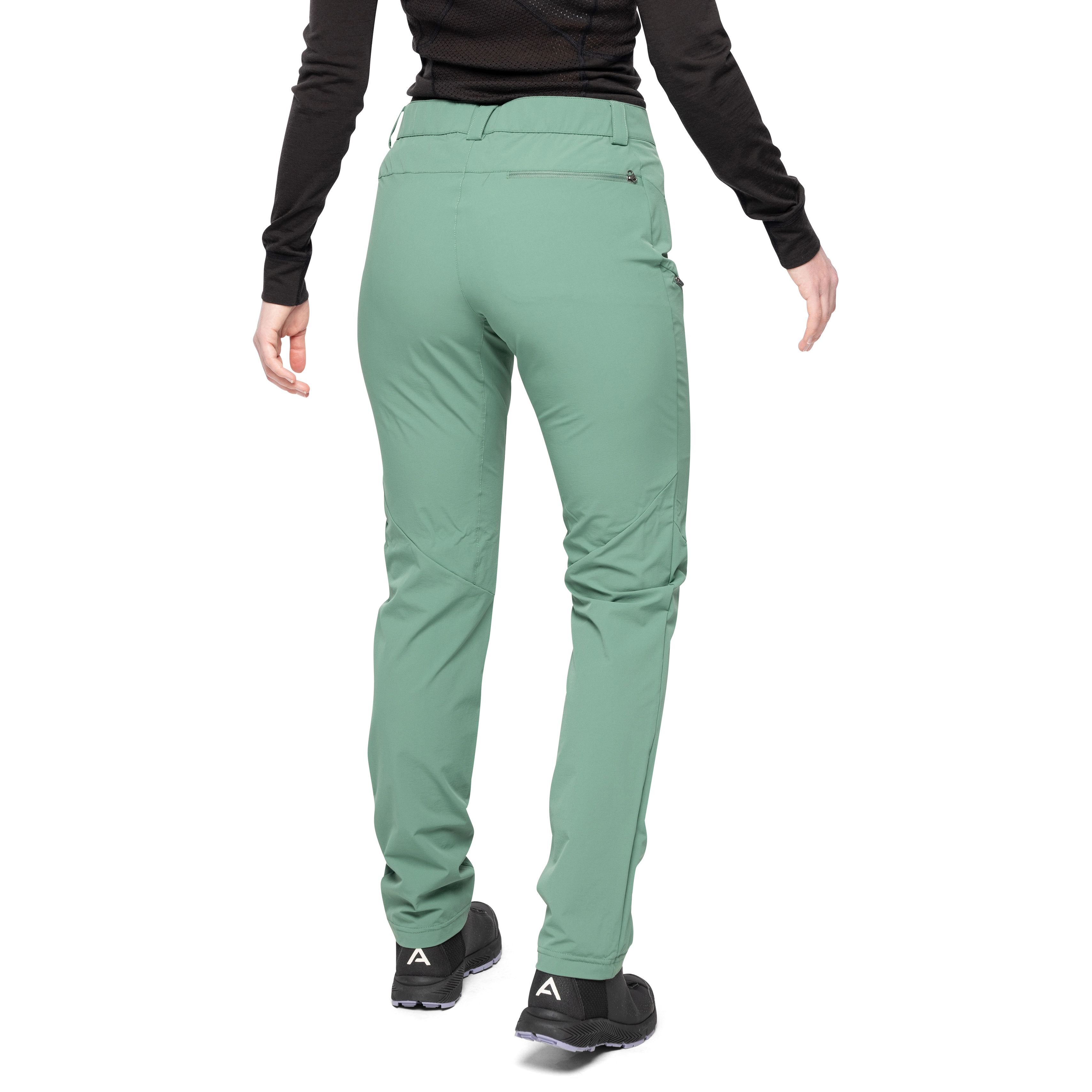 Vandre Light Softshell Pants Women Dark Jade Green