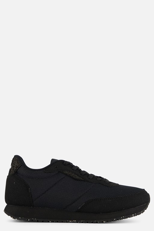 Woden Signe Sneakers zwart Textiel
