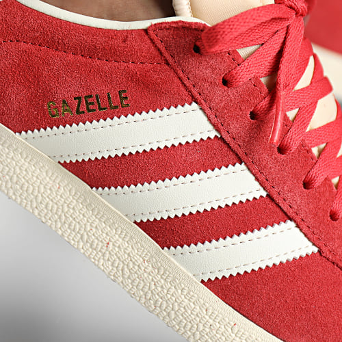 Baskets Gazelle IG1062 Glory Red Off White Core White