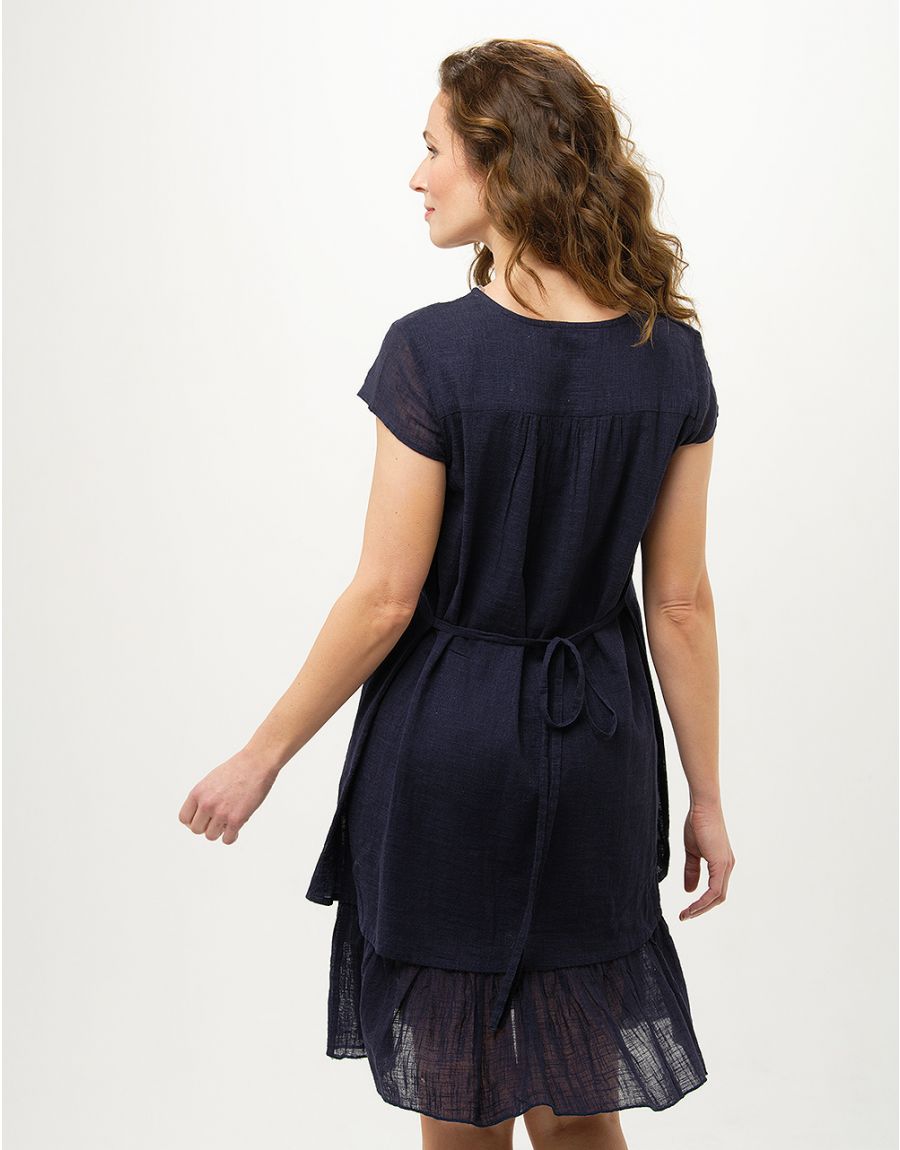 Robe coton évasée