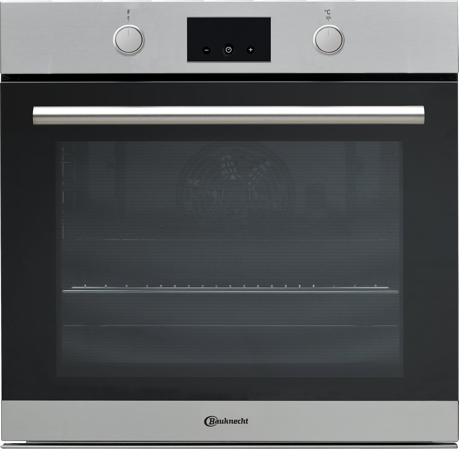 Bauknecht BAR2 KN5V2 IN Backofen Elektro/Einbau, 55.50 cm, Multi 5 Umluftbackofen mit 5 Funktionen, Classic Cook Elektronik-Uhr, Edelstahloptik
