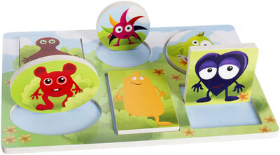 Babblarna Tittei-puslespill 6 Figurer