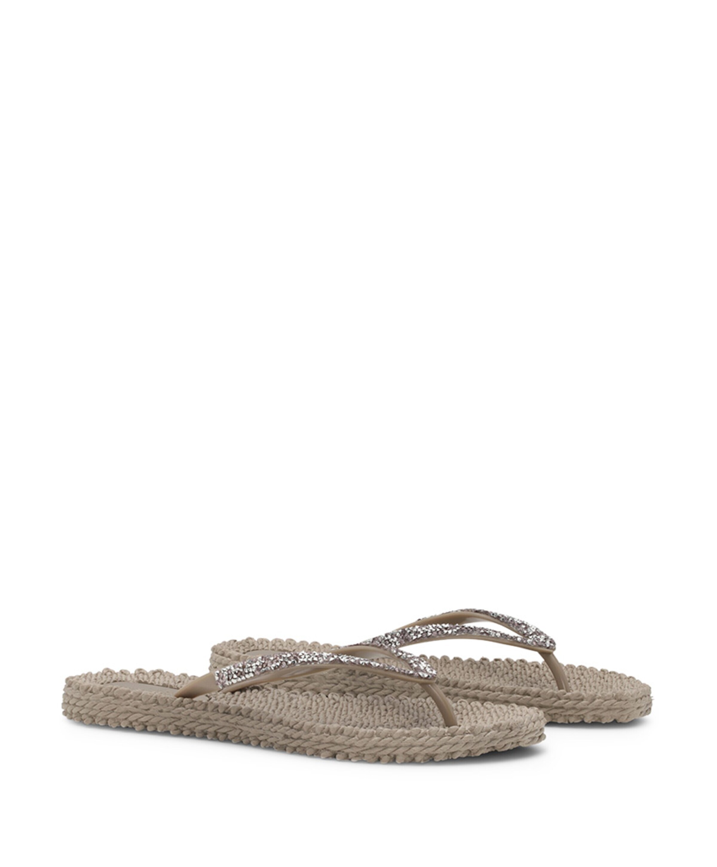Ilse Jacobsen Hornbaek dames slippers beige