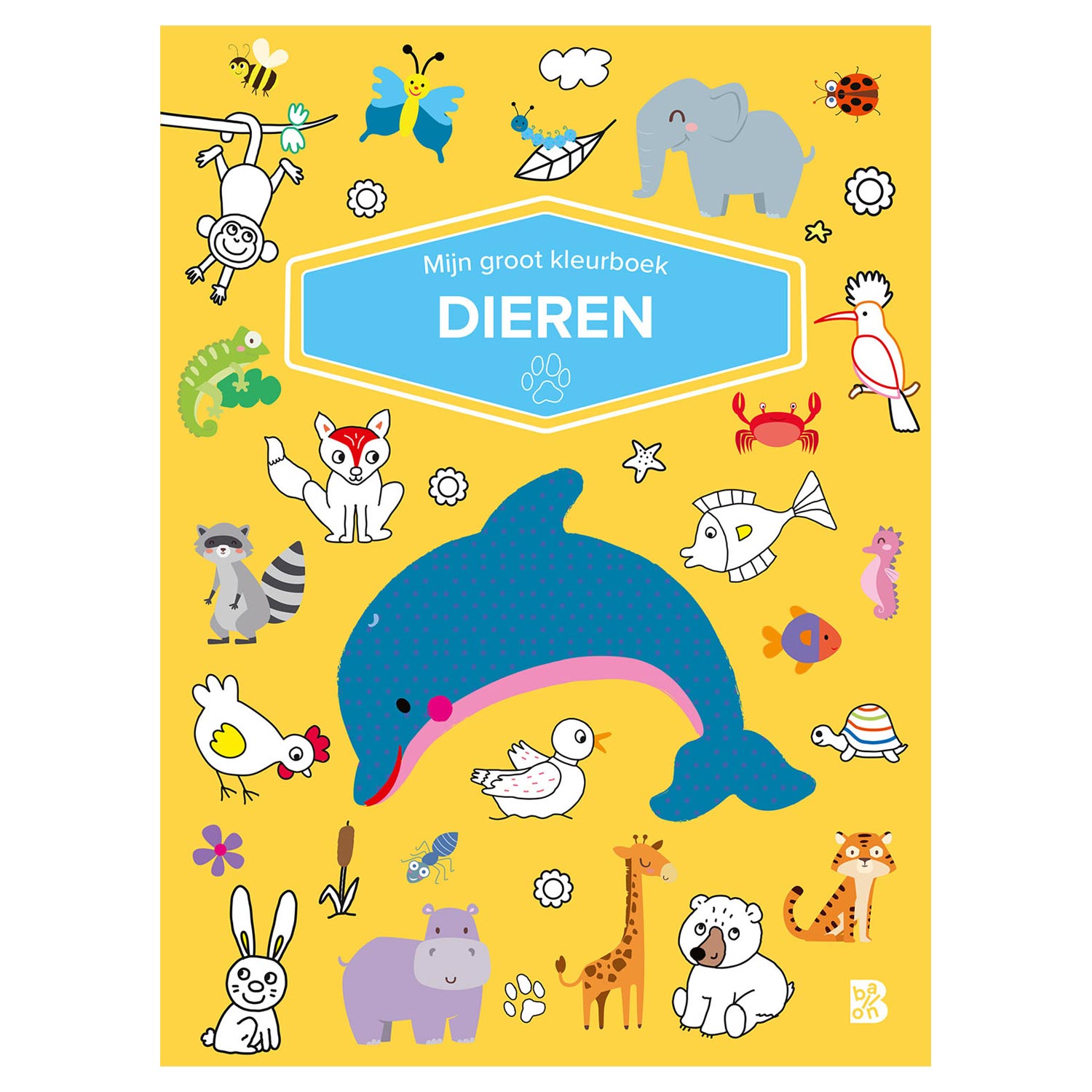 Mijn Groot Kleurboek - Dieren
