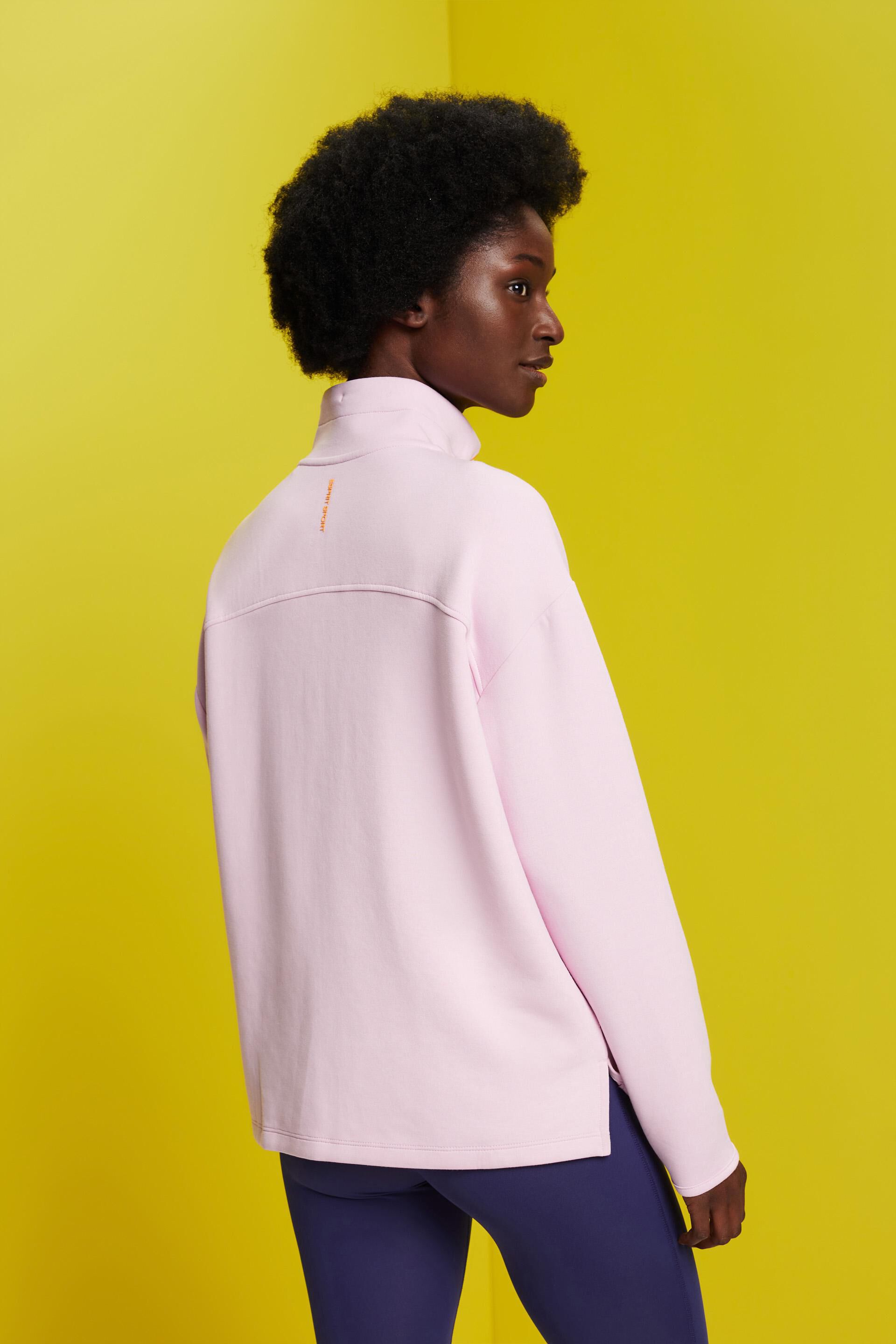 Sweat-shirt zippé, LENZING™ ECOVERO™